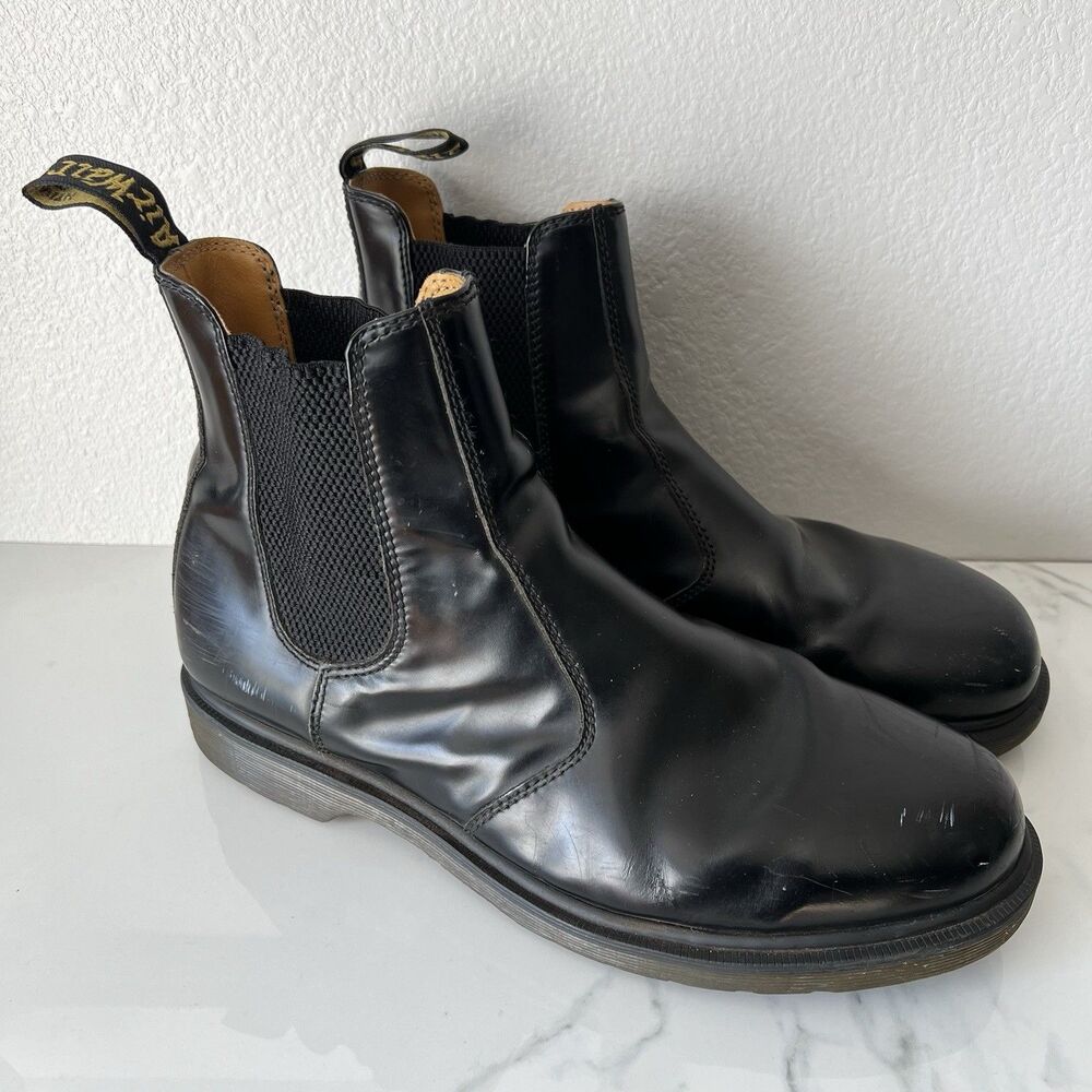 Dr. Martens 2976 smooth leather Chelsea boots in black Men’s 12